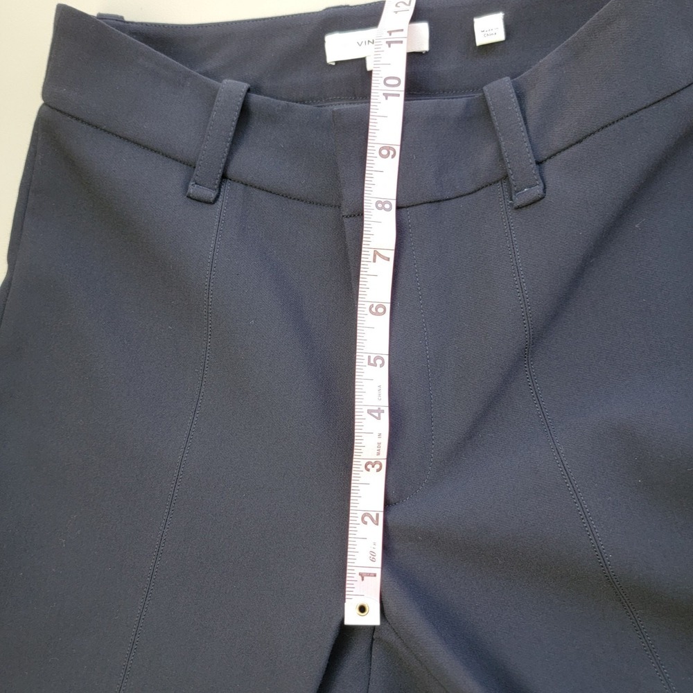 Vince Skinny Ankle Pants Womens 4‎ Blue Casual Career Minimalist Stretch - Picture 9 of 15